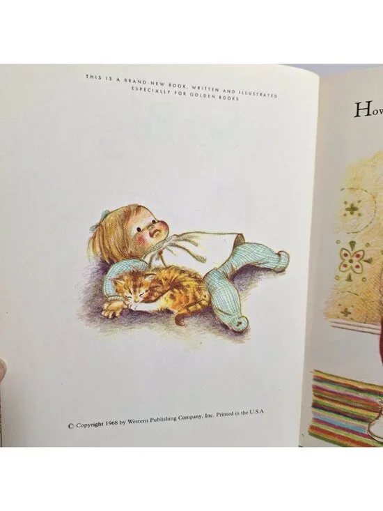 So Big 1968 A Little Golden Book Esther Wilkin Vintage - Picture 9 of 14